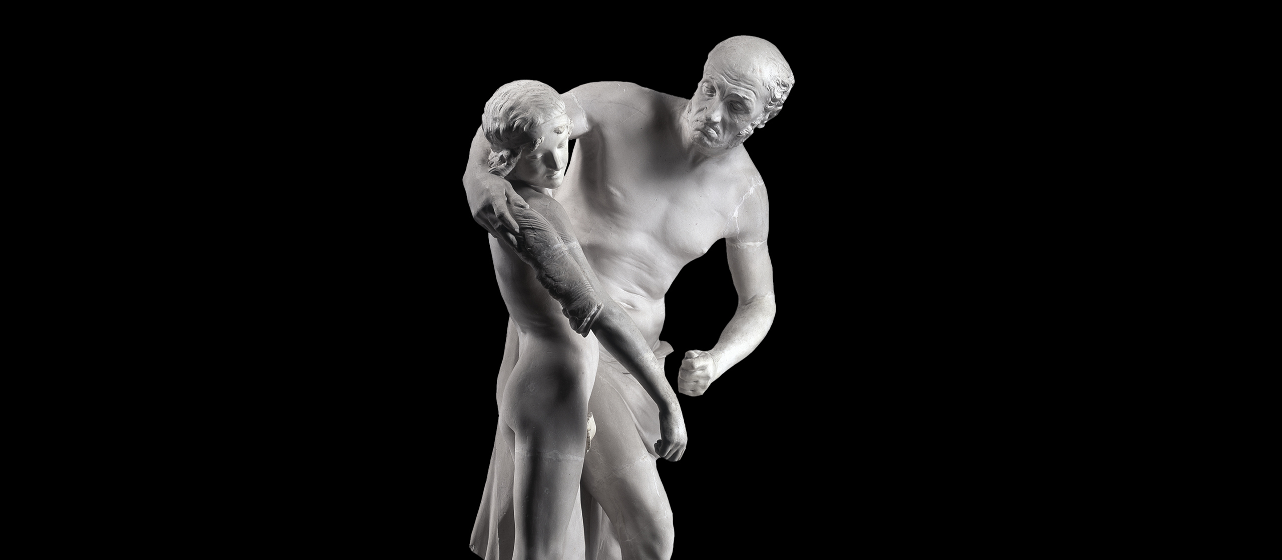 Antonio Canova Dedalo e Icaro sculture Museo Possagno